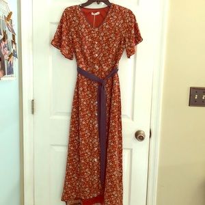 Button down dress